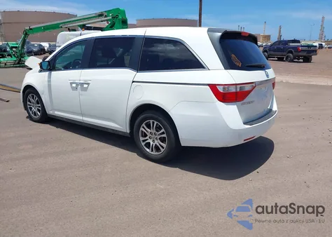 2012 Honda Odyssey Ex from USA, damaged, VIN 5FNRL5H45CB102497